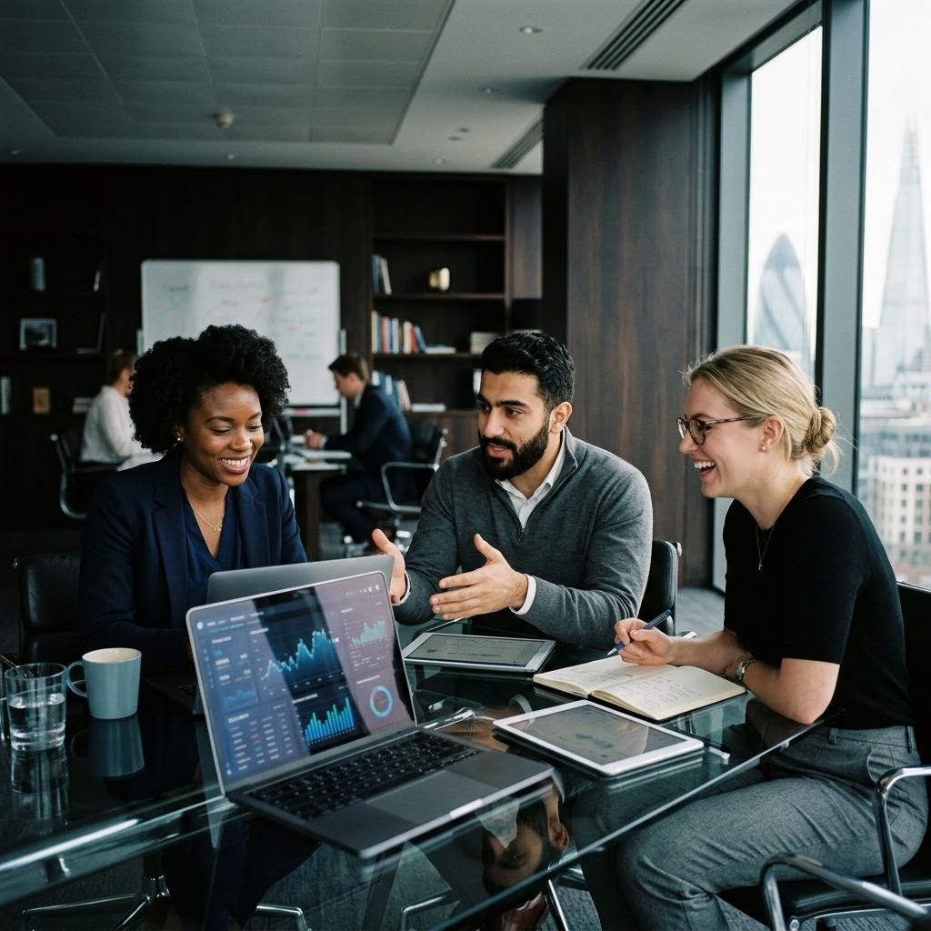 Team di ingegneri e analisti di Smart Futura al lavoro
